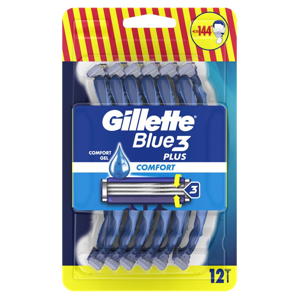 Gillette jednokratni brijači Blue3 Plus Comfort 12 kom slika 1