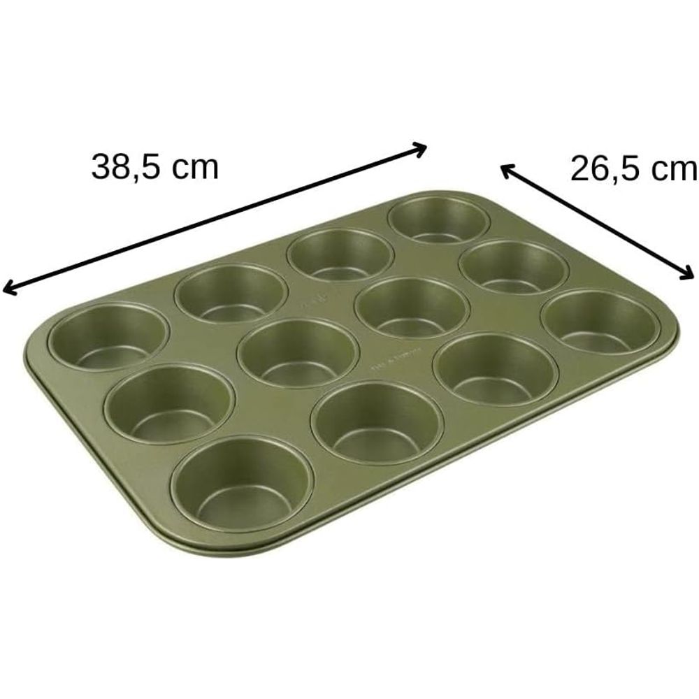 Zenker kalup za muffine 38x26cm GREEN VISION slika 4
