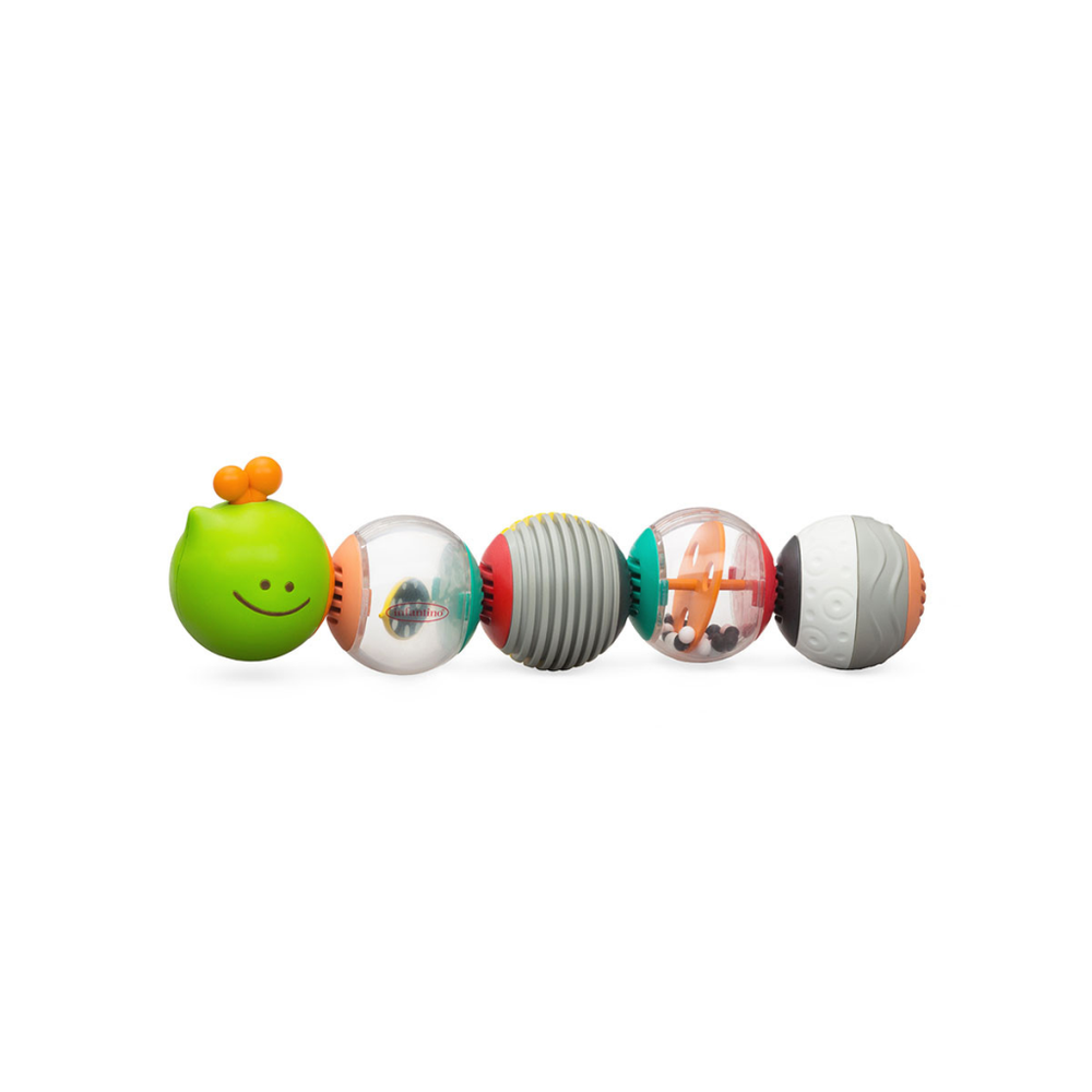 Infantino 216560 Aktivna zvečka Caterpillar Activity Balls - Gusjenica slika 1