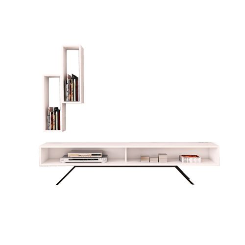 Ece - White White TV Stand slika 3