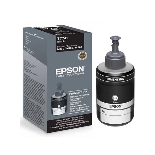 INK JET EPSON T7741 M105/M200 BLACK EcoTank 140ml C13T77414A slika 1