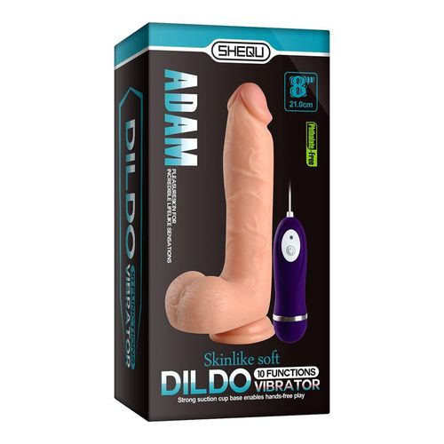 Shequ Adam realistični dildo 21cm s daljinskim upravljačem slika 5