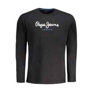 PEPE JEANS MEN'S SHORT SLEEVE T-SHIRT BLACK