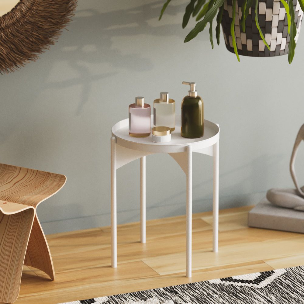 Kafa stol Shb-002-C, bijela boja slika 1