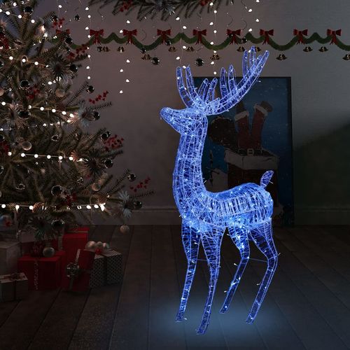 XXL akrilni božićni sob 250 LED žarulja 180 cm plavi slika 1