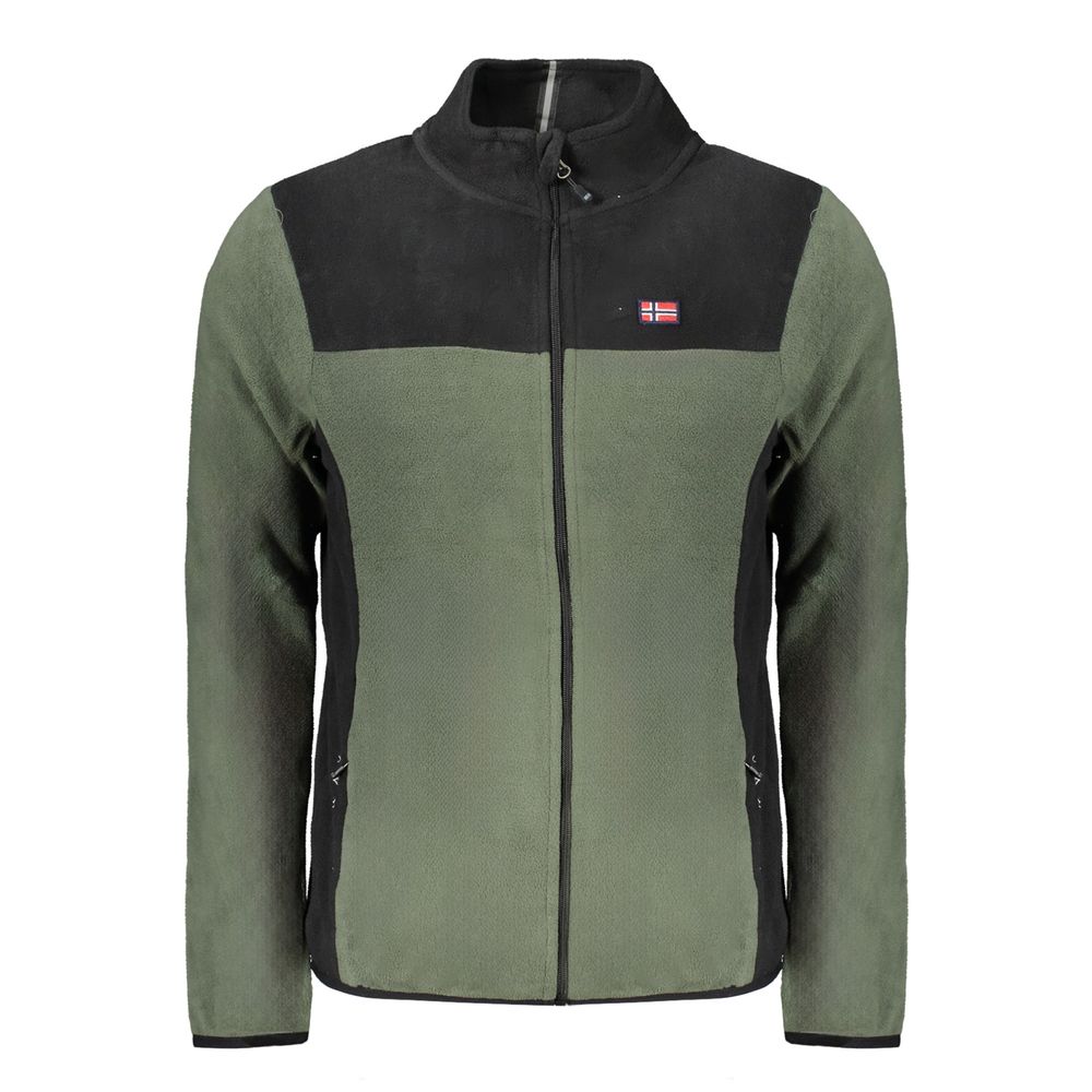 Muška Zip-Up Majica NORWAY 1963 Zelena slika 1
