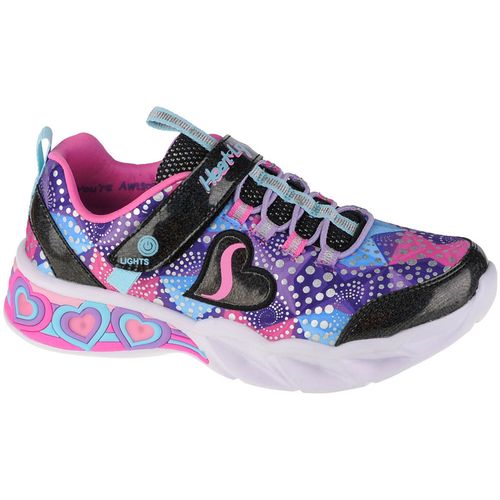 Skechers sweetheart lights dječje tenisice sa svjetlima 02059l-bkmt slika 1