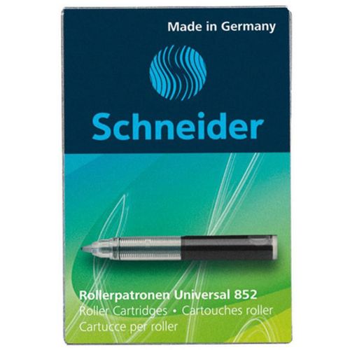 Tinta za nalivpero u patroni Schneider 852 za roler breeze base ball ID duo 5/1 crne S185201 slika 1