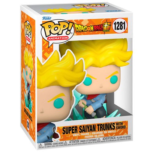 Funko POP figura Dragon Ball Super Super Saiyan Trunks s Mačem slika 1