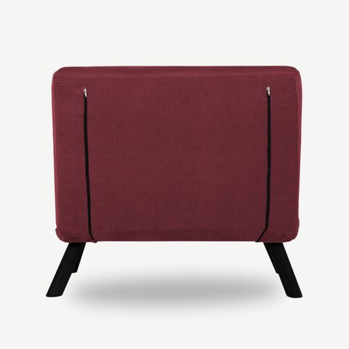 Atelier Del Sofa Fotelja na razvlačenje, Kesten, Sando Single - Maroon slika 5