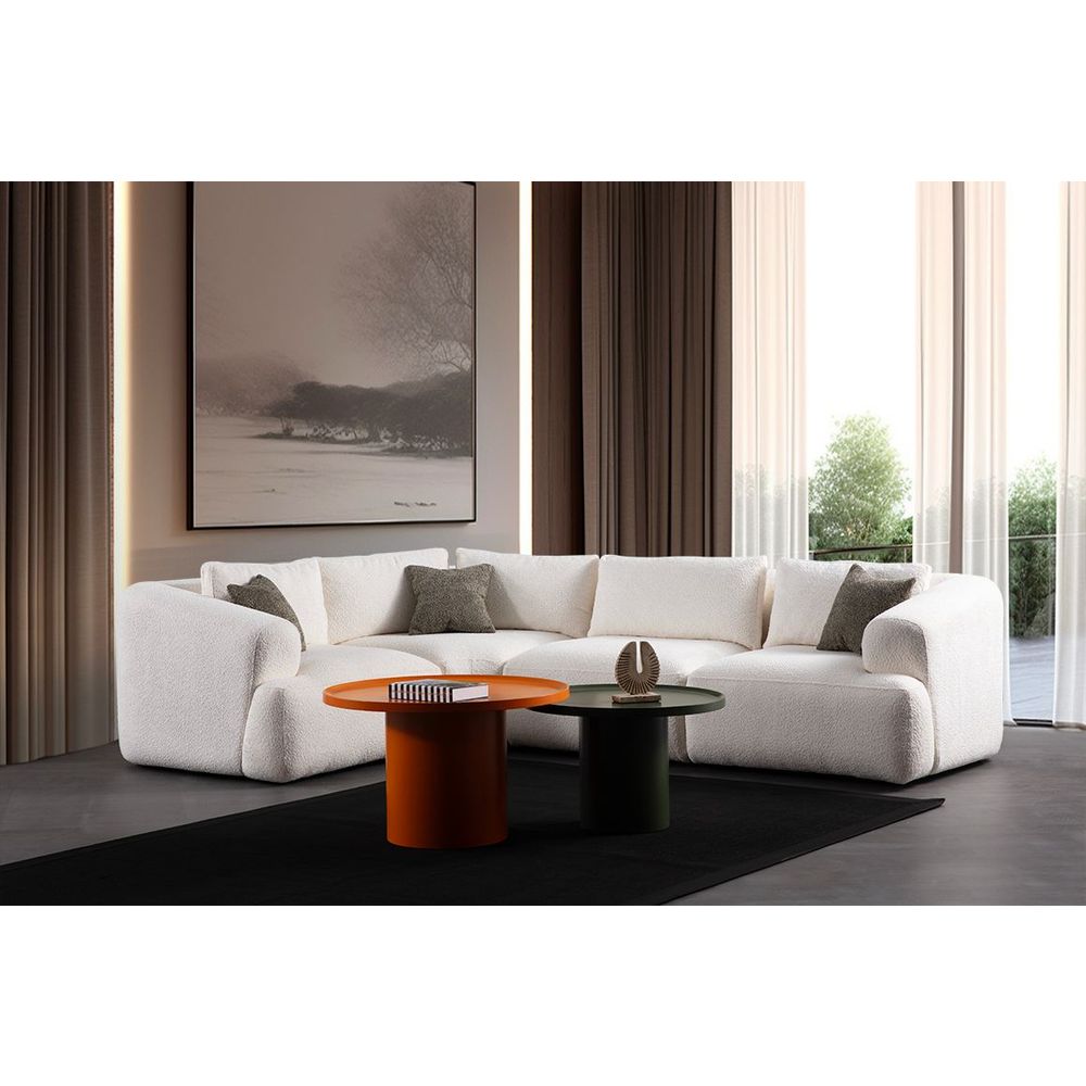 Ugaona Sofa Sofia (L1 + C + O1 + 1R) - bijela slika 1