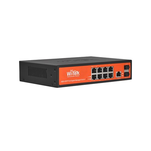 Wi-Tek WI-MS310GF 8GE+2SFP Ports L2 Managed Switch slika 2