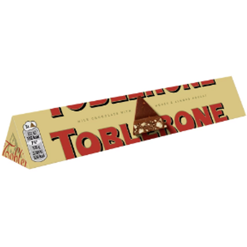 TOBLERONE Mlečna čokolada 100g slika 2