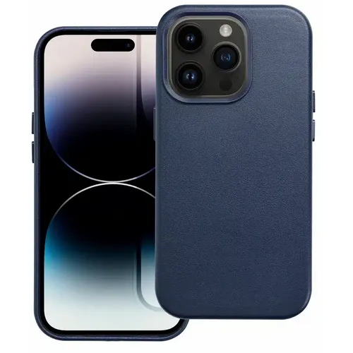 Kožna maska Mag Cover za iPhone 14 Pro plava slika 1