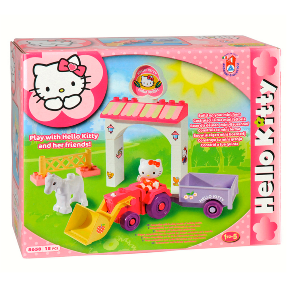 Androni Unicoplus Kocke Mini farma Hello Kitty slika 1