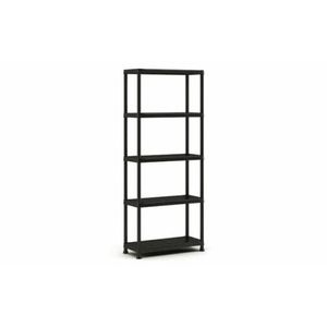 Keter Kis Plus Shelf Polica 75kg/5 crna PVC