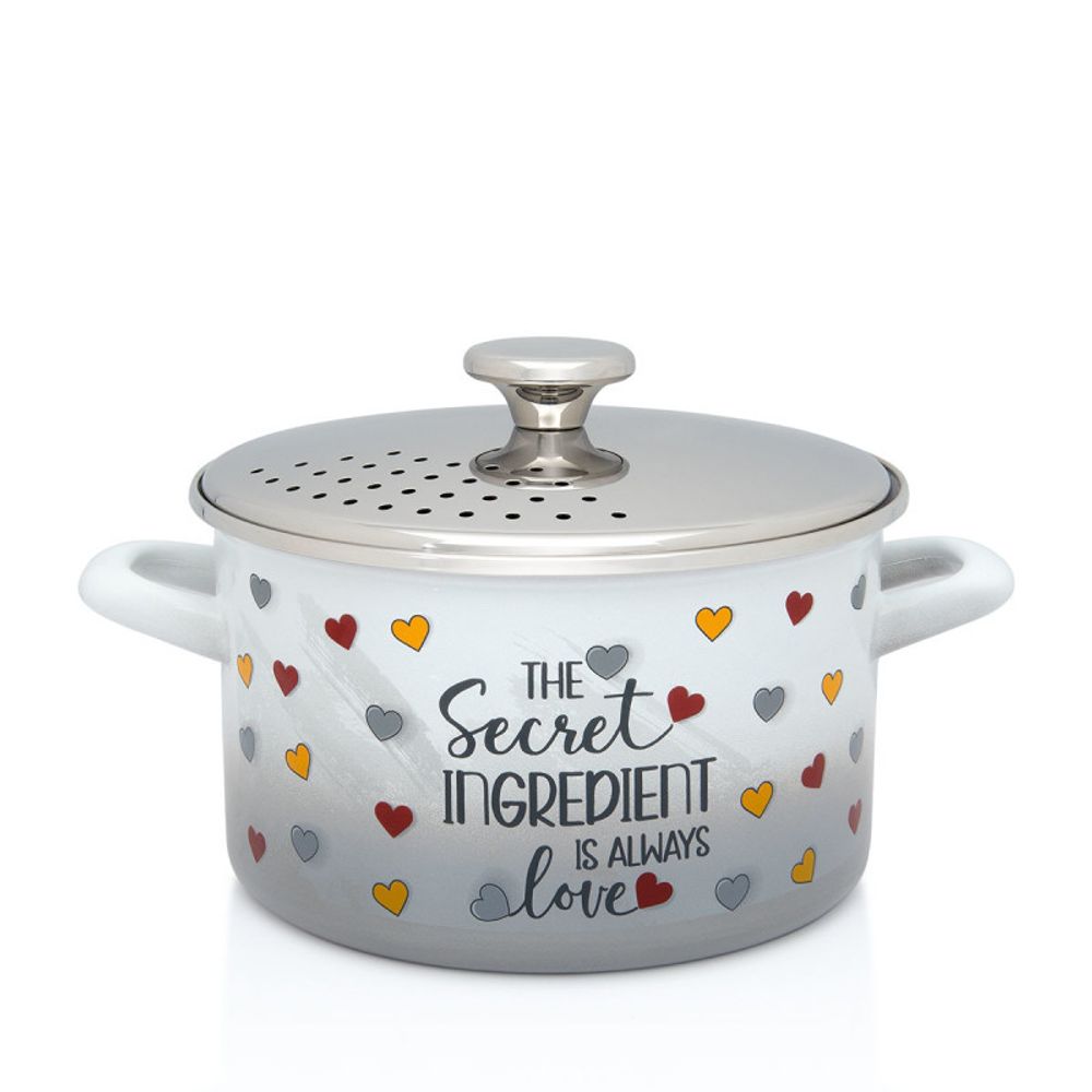 Metalac Šerpa Tajni sastojak, duboka sa inox poklopcem 20 cm / 3.5l slika 1