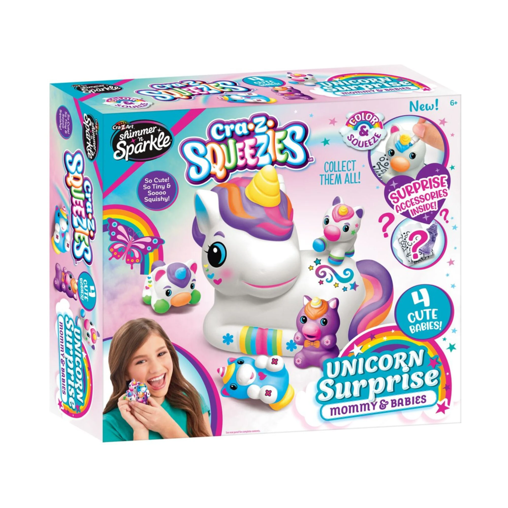 Cra-Z-Art Shimmer‘n Sparkle 65618 Unicorn Surprise Mommy & Babies slika 1