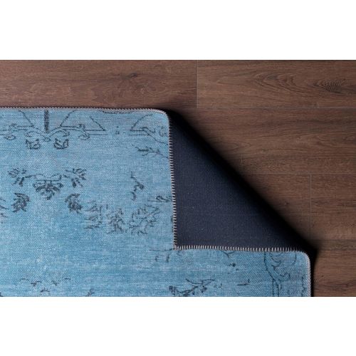 Conceptum Hypnose  Dorian Chenille - Plavi AL 39 Višebojni tepih za hodnike (75 x 150) slika 4