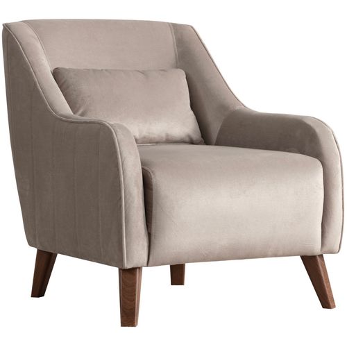 Buhara - Light Grey Light Grey Wing Chair slika 3