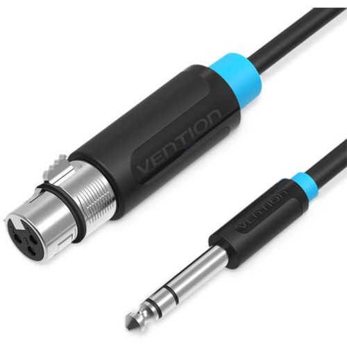 Vention 6.5mm Male to XLR Female Audio Cable 5M Black slika 1