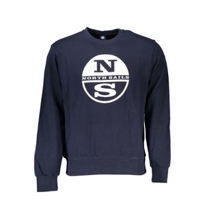 NORTH SAILS MEN'S BLUE ZIPLESS SWEATSHIRT