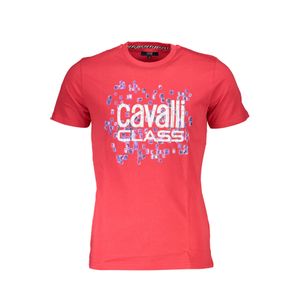 CAVALLI CLASS T-SHIRT SHORT SLEEVE MAN RED