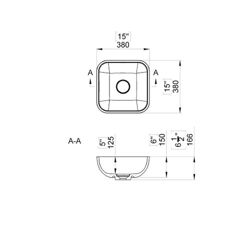 Umivaonik WB0534-38 slika 3