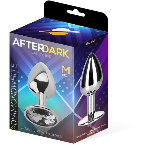 Afterdark Aluminium Diamond Butt Plug S/M/L slika 14