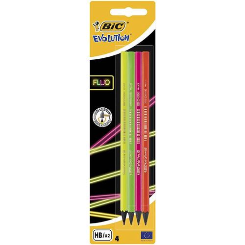 BiC Evolution fluorescentna olovka AST BL4 - 4 kom slika 1