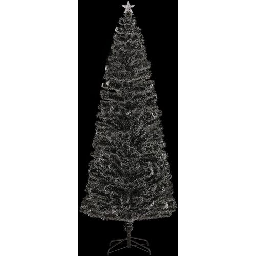 Umjetno božićno drvce sa stalkom LED 240 cm optička vlakna slika 31