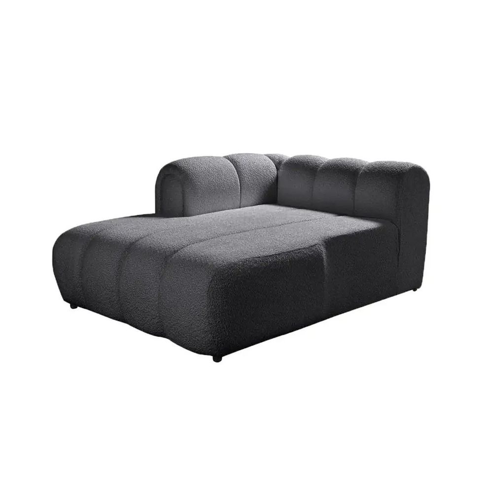 Ugaona Sofa N-Line lijevi - tamno siva slika 9