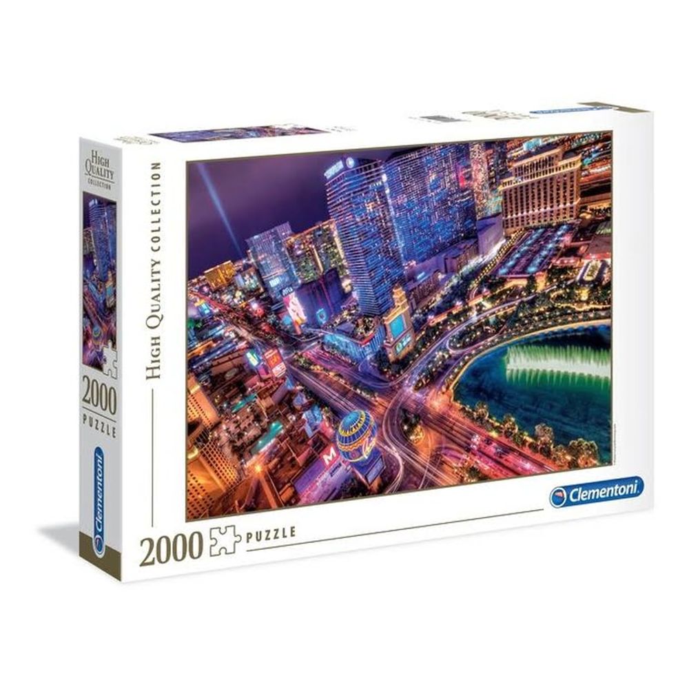 Clementoni Puzzle Las Vegas 2000kom slika 1