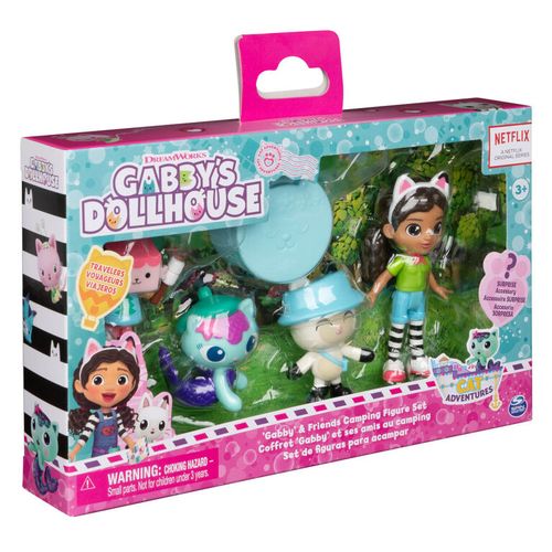 Gabbys Dollhouse - Gabby i prijatelji na kampiranju set figurica slika 6