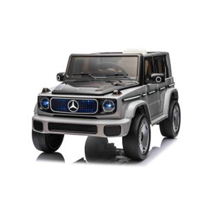 Licencirani auto na akumulator Mercedes Benz EQG 4x4 - srebrni