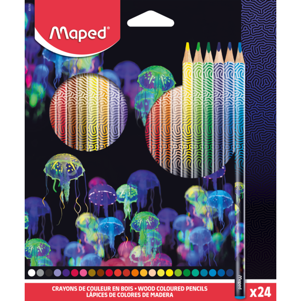 Maped Bojice drvene 24/1 DEEPSEA PARADISE slika 1