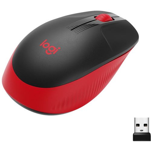 Miš Logitech M190 Full-size wireless Red, 910-005908 slika 1