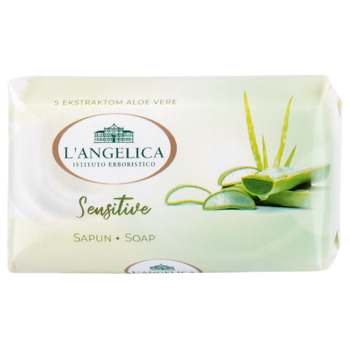 L'Angelica tvrdi sapun - sensitive 80g slika 1