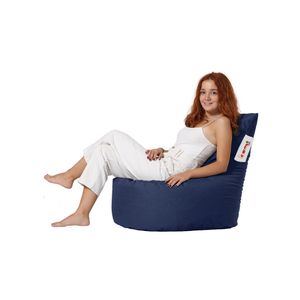 Atelier Del Sofa Vreća za sjedenje, Baton - Dark Blue