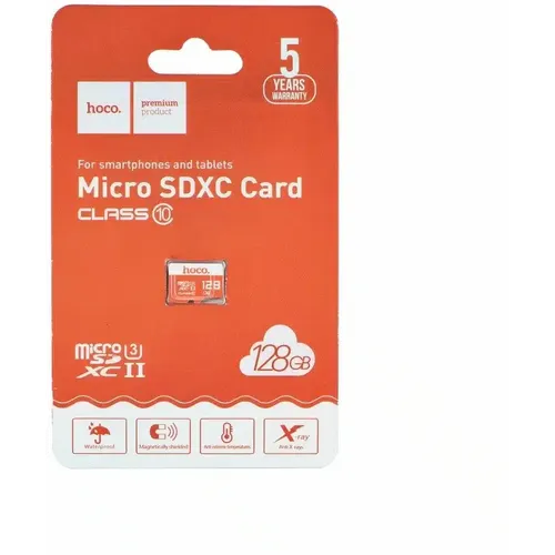 HOCO microSD TF memorija velike brzine 128GB Class 10 memorijska kartica slika 1