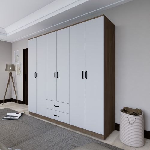 Yaman 1600-64 Light Walnut Wardrobe slika 3