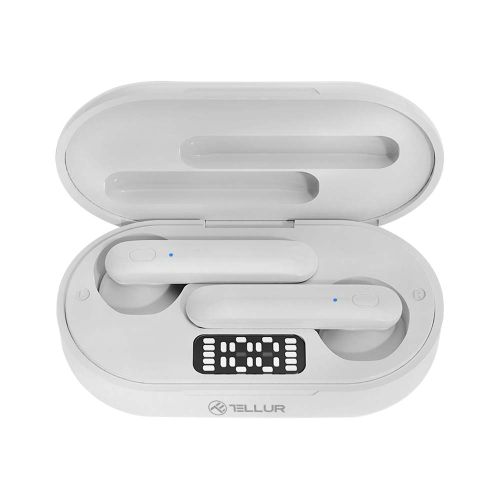 Tellur flip true WIRELESS earphones - WHITE slika 3