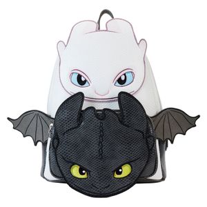 Loungefly How to Train Your Dragon Light &#38; Night Fury backpack 26cm