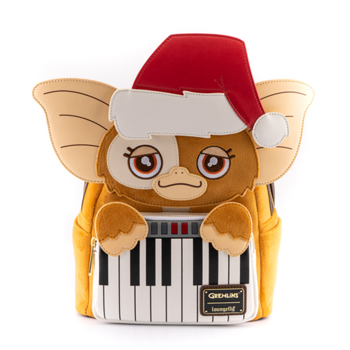 Loungefly Ruksak Gremlins Gizmo Holiday Cosplay s Odvojivim Šeširom Mini slika 1