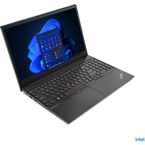 Lenovo Think 21E6006WCX-2YW ThinkPad E15 G4 Core i5-1235U (10C (2P+8E)/12T, P 1.3/4.4GHz, E 0.9/3.3GHz 12MB), 16GB (8int+8), SSD 512GB NVMe 2242, 15.6" FHD (1920x1080) LED AG IPS, Iris Xe Graphics, GLAN, WLAN, BT, KybUK BL, FPR, Cam IR+FHD, Al top, 2Wx2, 57Wh, no OS, 2YW slika 2