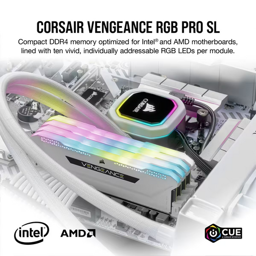 Corsair VENGEANCE RGB PRO SL 32GB (2x16GB) DDR4 3200MHz CL16 slika 4