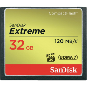 SanDisk Extreme Compact Flash 32GB memorijska kartica