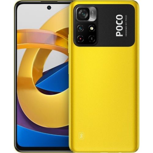 Xiaomi mobilni telefon POCO M4 PRO 5G Yellow, 6/128GB slika 1