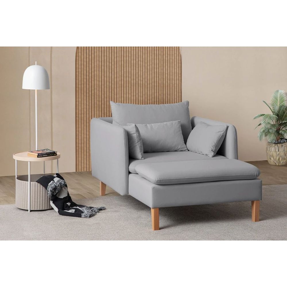 Wing Chair Flexy - Siva slika 2