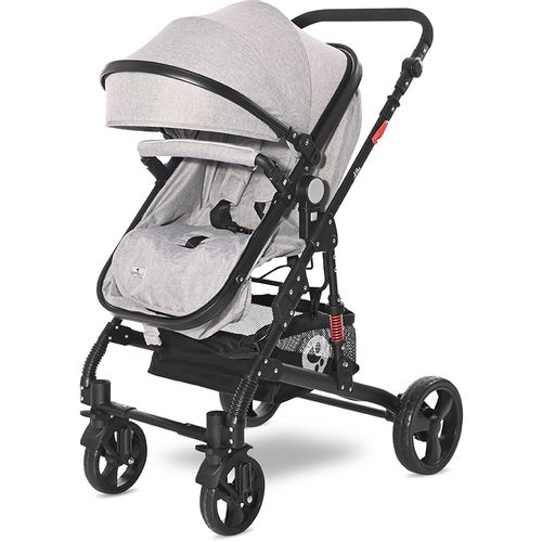 LORELLI ALBA CLASSIC Kolica 3u1 Grey: Košara + Autosjedalica + Zimska Navlaka (0mj+) - (do 15kg/96cm) slika 4